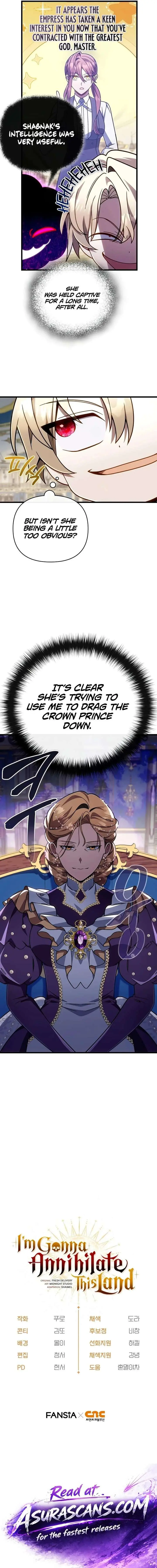 Im Going To Wipe Out This Country Chapter 73 - Page 22