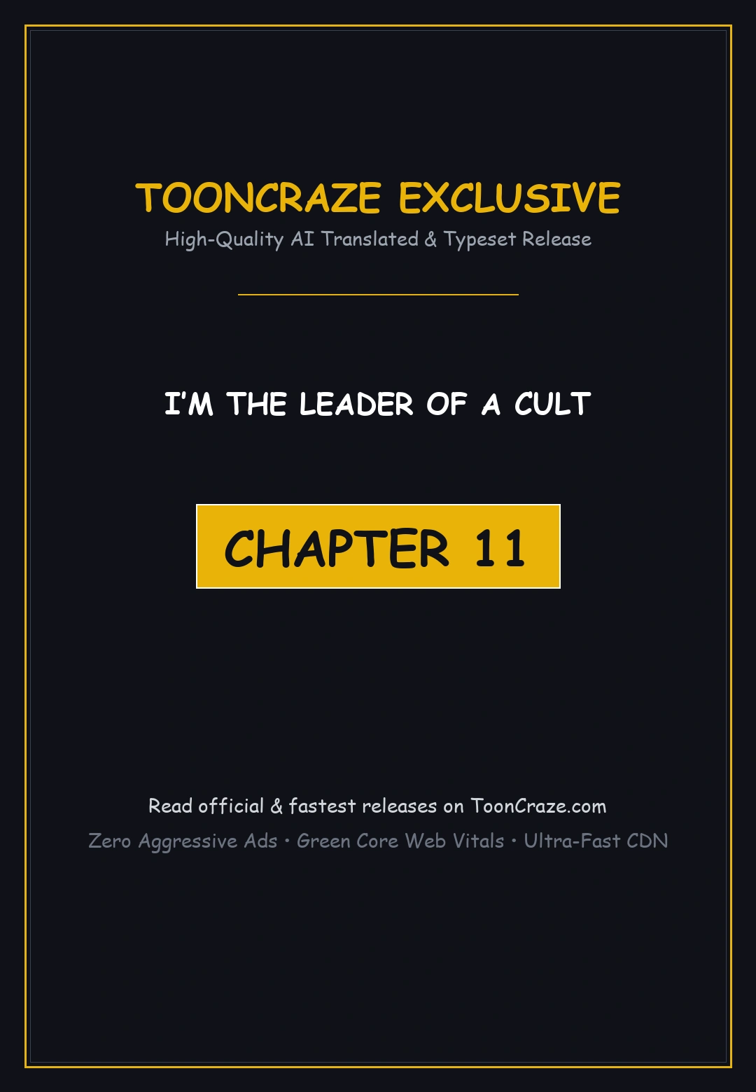 Im The Leader Of A Cult Chapter 11 - Page 1