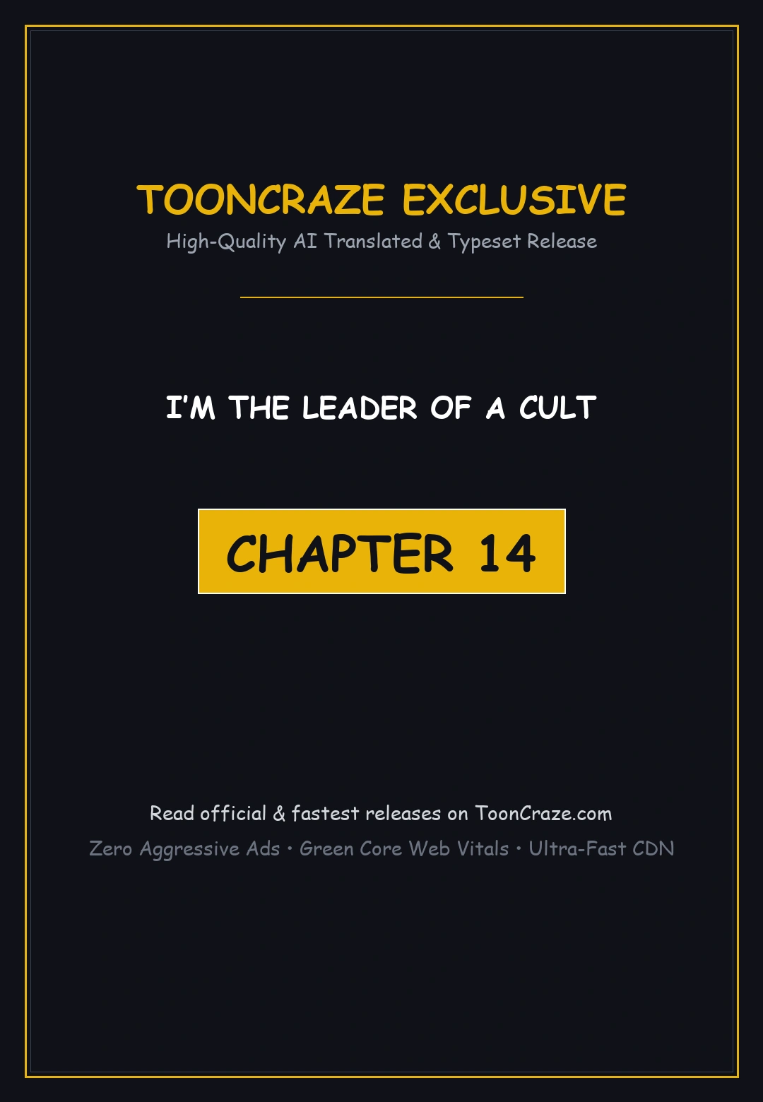 Im The Leader Of A Cult Chapter 14 - Page 1