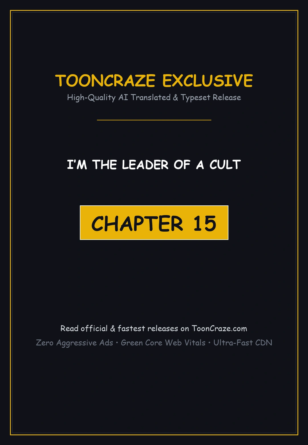 Im The Leader Of A Cult Chapter 15 - Page 1