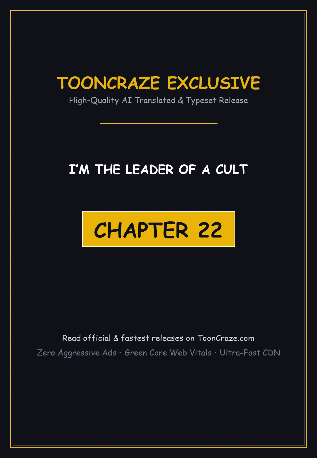 Im The Leader Of A Cult Chapter 22 - Page 1