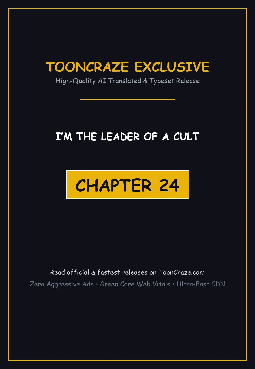 Im The Leader Of A Cult Chapter 24 - Page 1