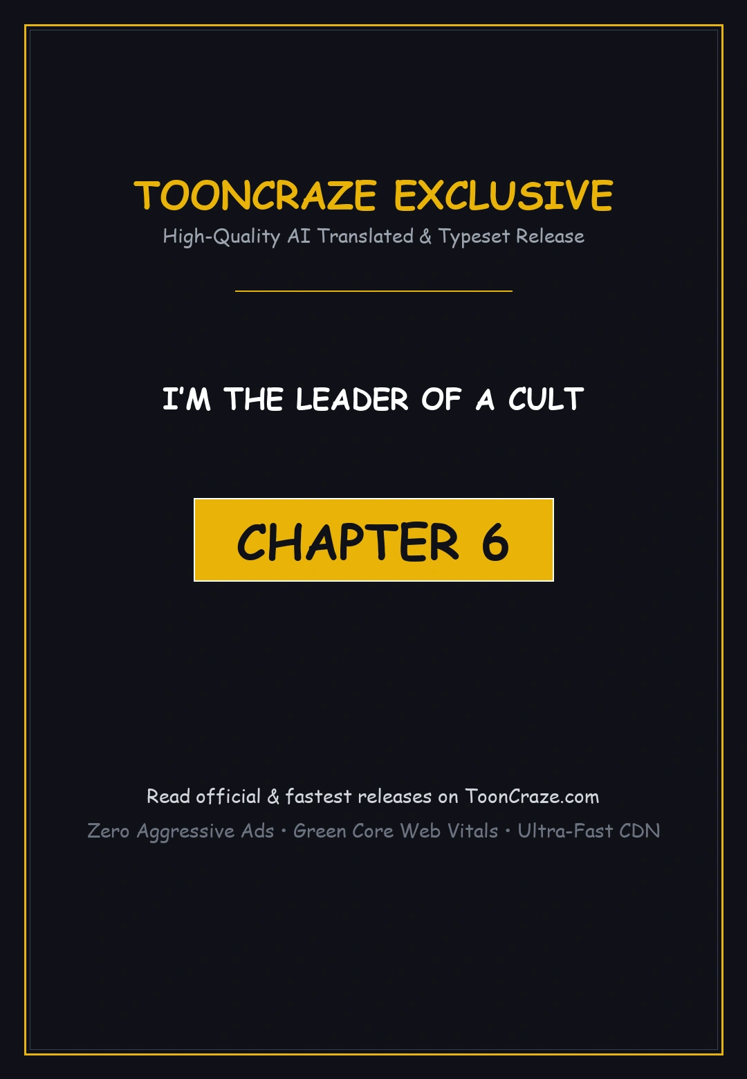Im The Leader Of A Cult Chapter 6 - Page 1