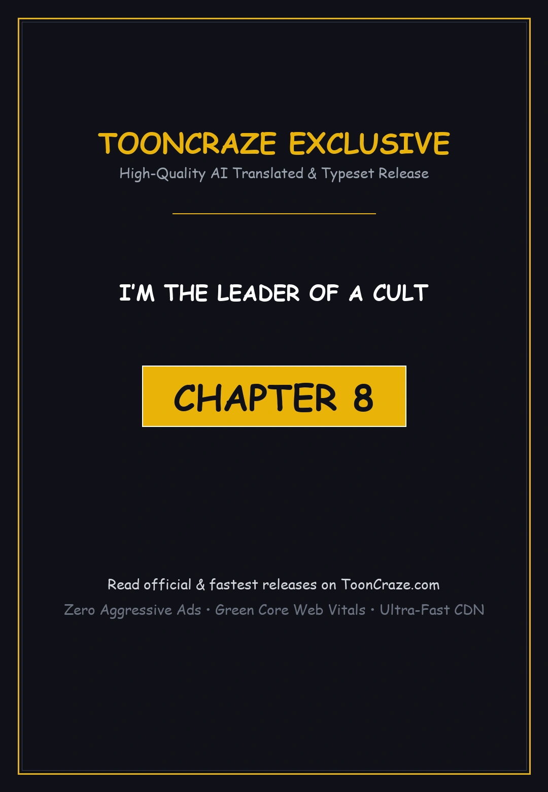 Im The Leader Of A Cult Chapter 8 - Page 1