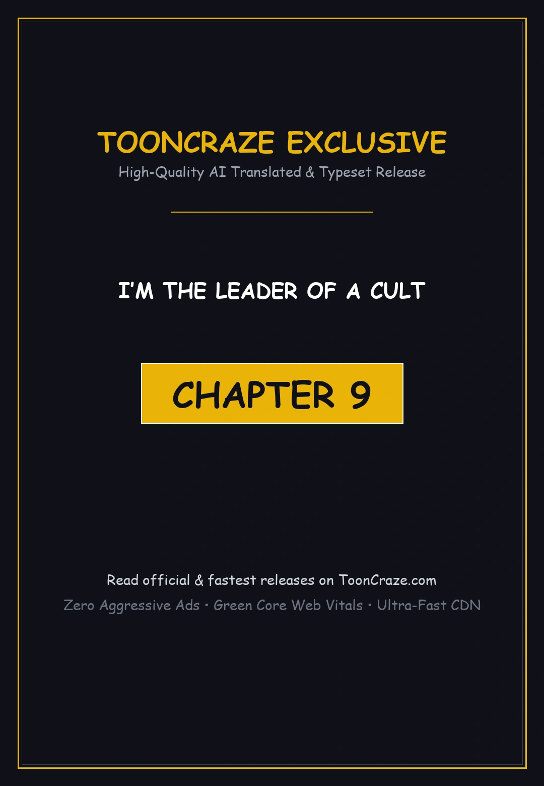 Im The Leader Of A Cult Chapter 9 - Page 1