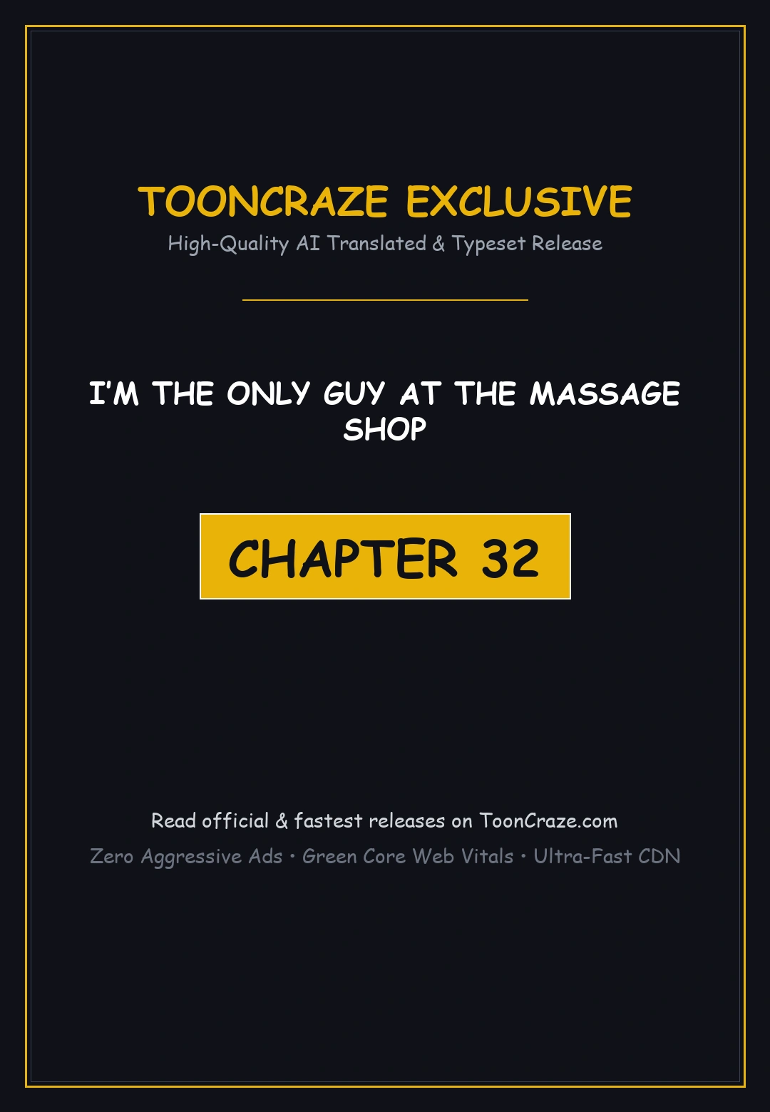 Im The Only Guy At The Massage Shop Chapter 32 - Page 1