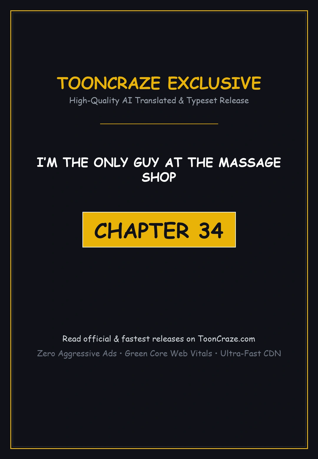 Im The Only Guy At The Massage Shop Chapter 34 - Page 1