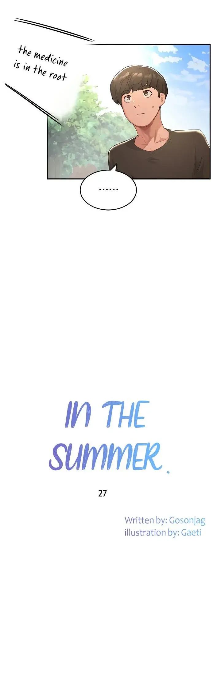 In The Summer Chapter 27 - Page 11