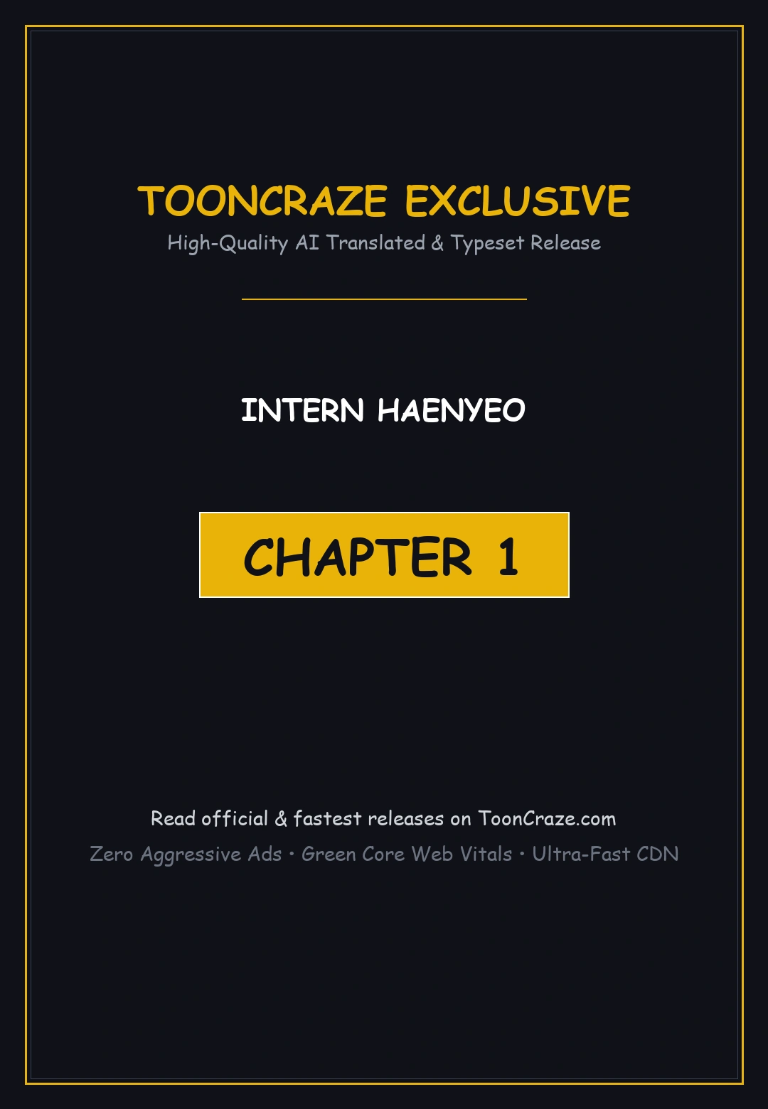 Intern Haenyeo Chapter 1 - Page 1