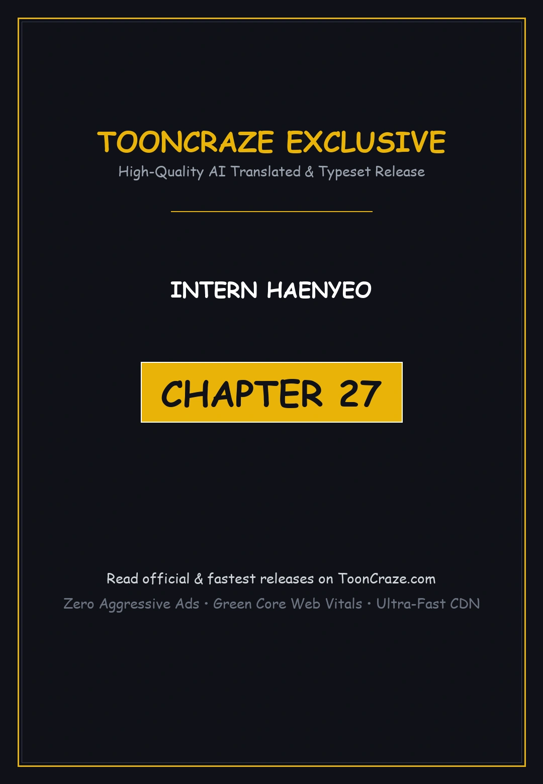 Intern Haenyeo Chapter 27 - Page 1