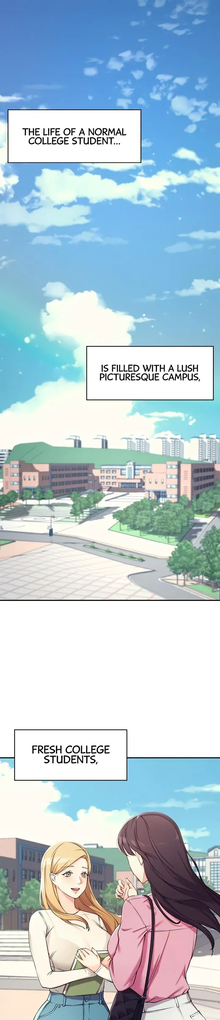 Is There No Goddess In My College Chapter 1 - Page 2