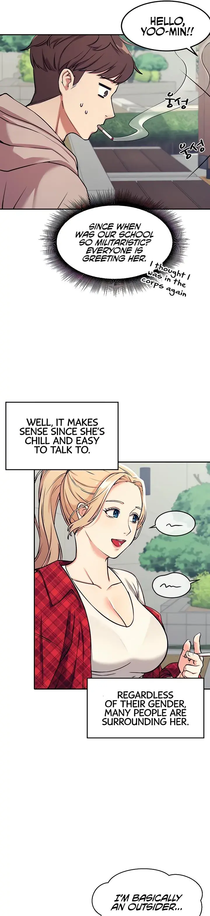 Is There No Goddess In My College Chapter 1 - Page 23