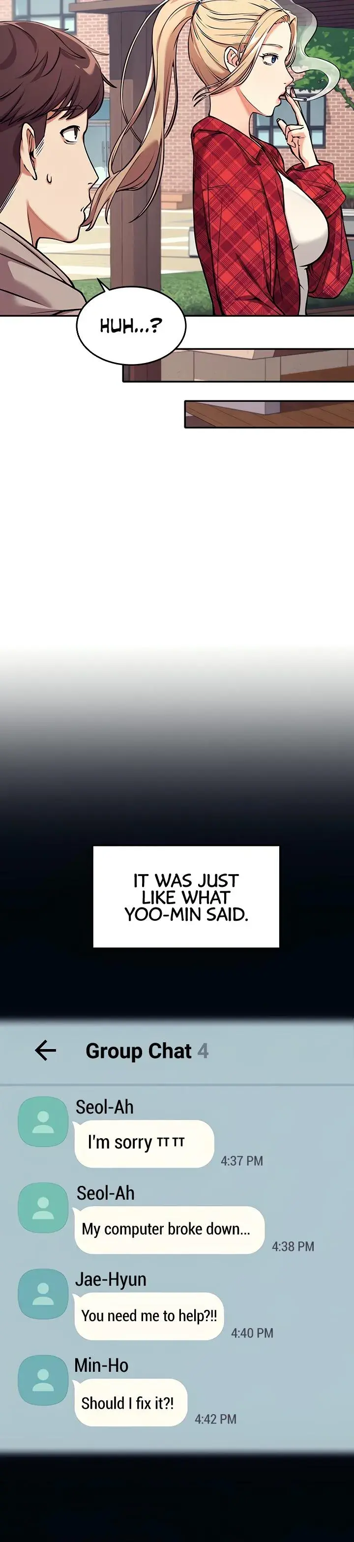 Is There No Goddess In My College Chapter 1 - Page 25