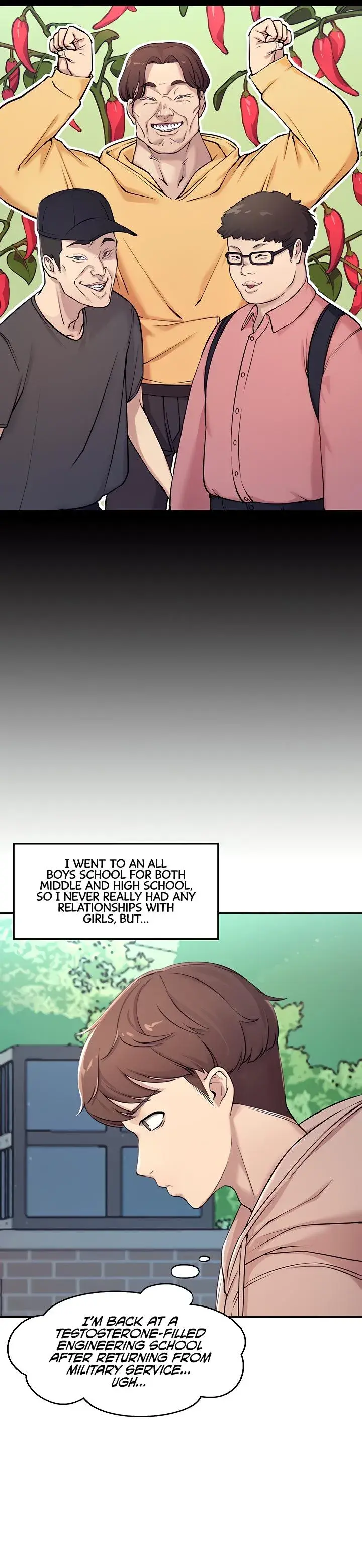 Is There No Goddess In My College Chapter 1 - Page 7