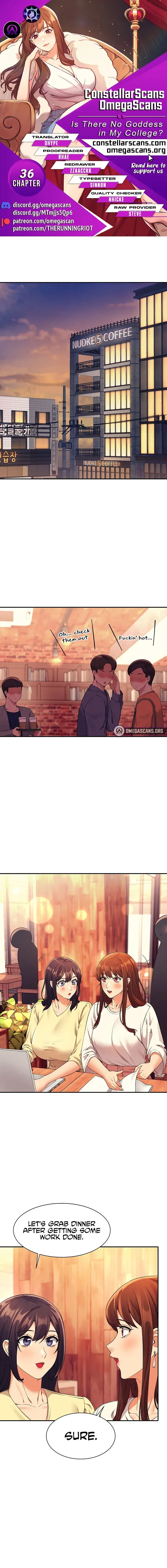 Is There No Goddess In My College Chapter 36 - Page 1