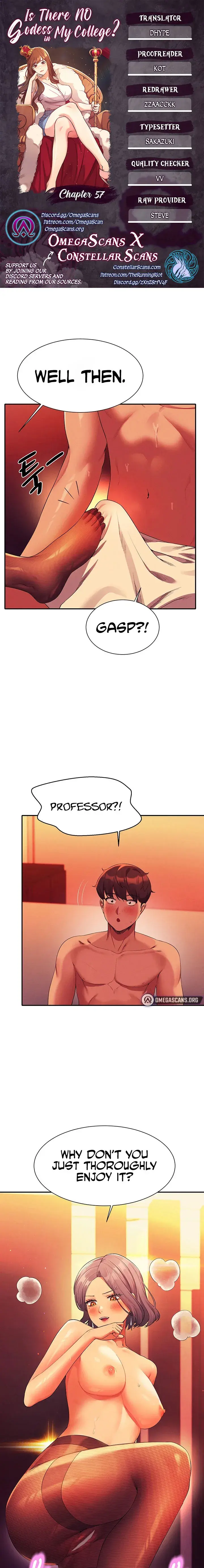 Is There No Goddess In My College Chapter 57 - Page 1
