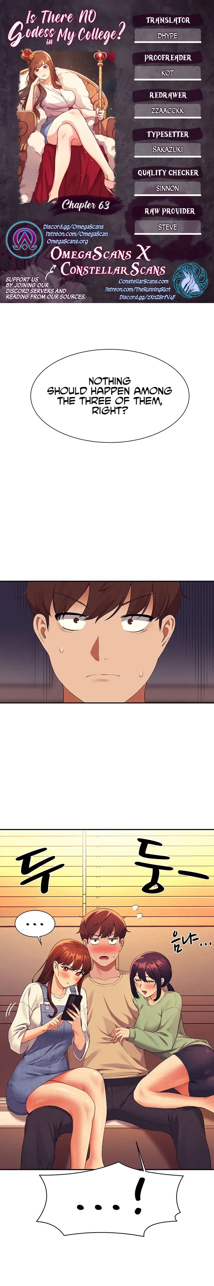 Is There No Goddess In My College Chapter 63 - Page 1