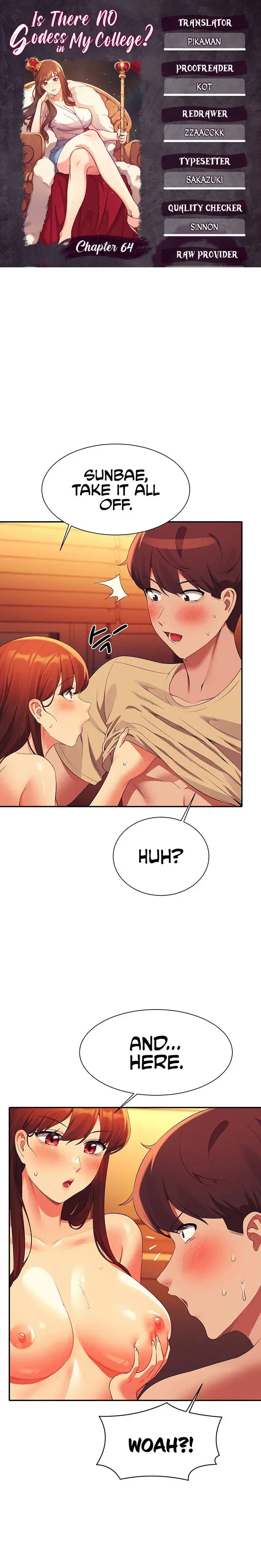 Is There No Goddess In My College Chapter 65 - Page 1