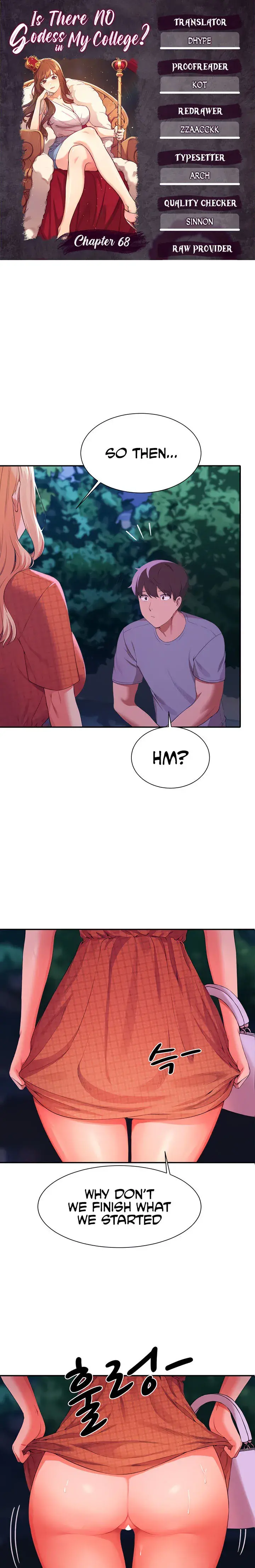 Is There No Goddess In My College Chapter 68 - Page 1