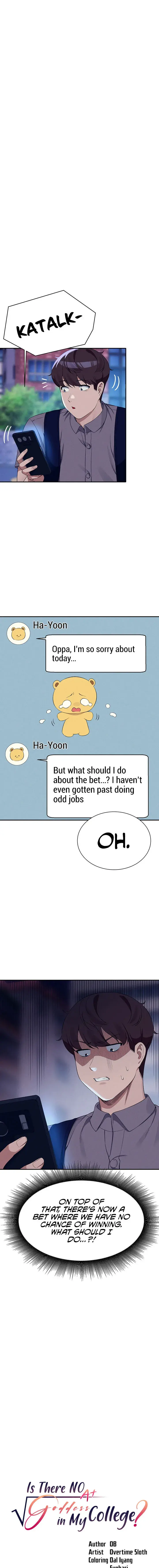 Is There No Goddess In My College Chapter 90 - Page 1