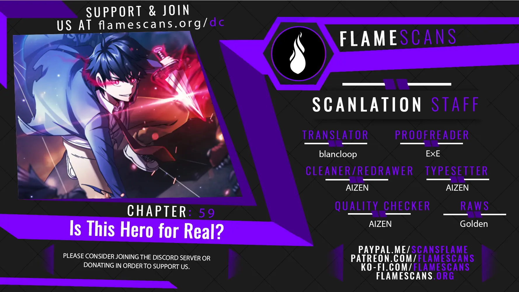 Is This Hero For Real Aiabab Chapter 59 - Page 1