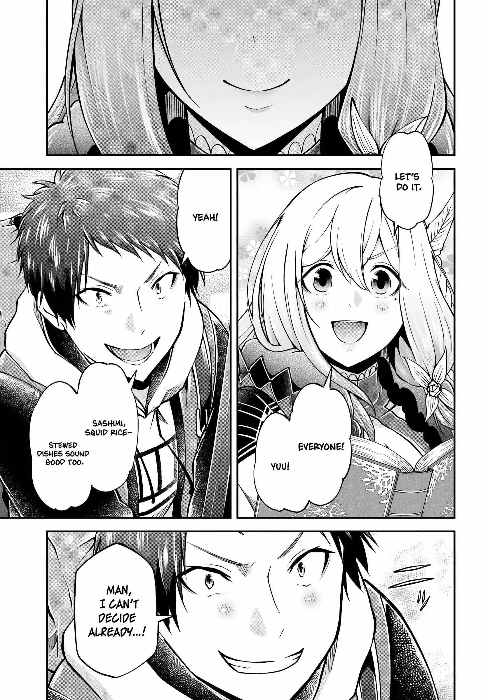 Isekai Cheat Survival Meshi Panel #3: Character Detail (Ch. 75)