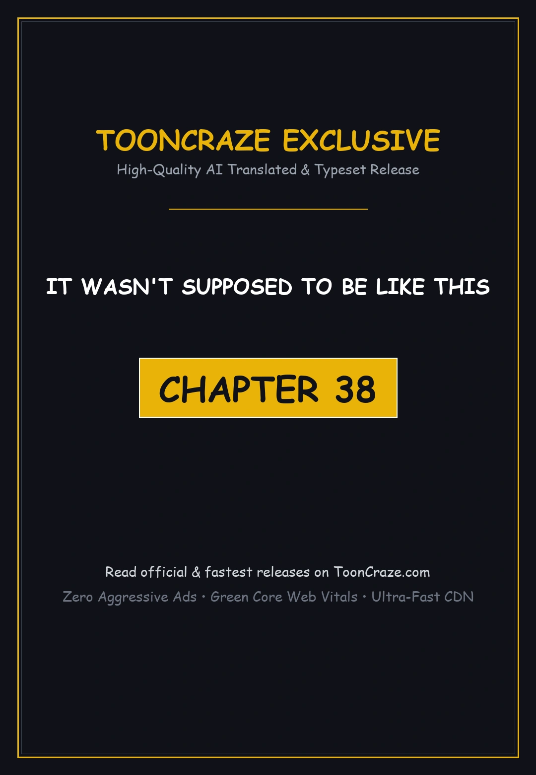 It Wasn T Supposed To Be Like This Chapter 38 - Page 1