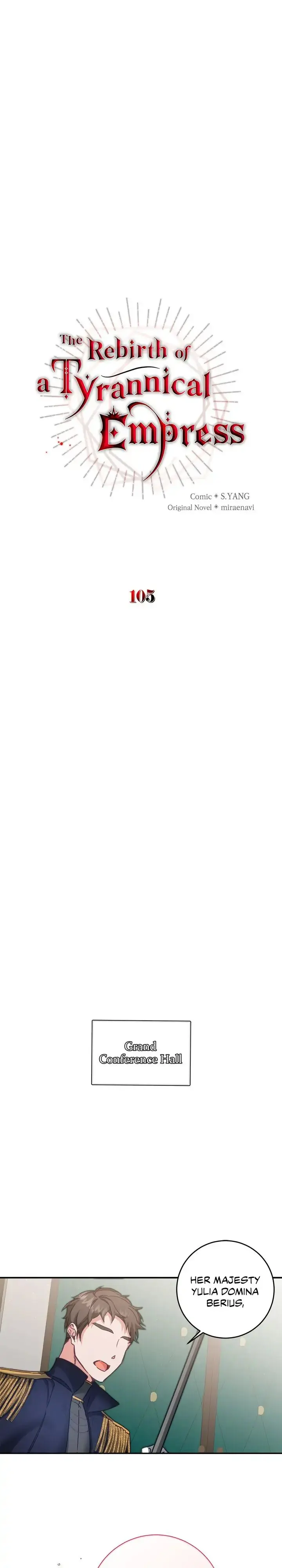 Ive Become The Villainous Empress Of A Novel Chapter 105 - Page 1