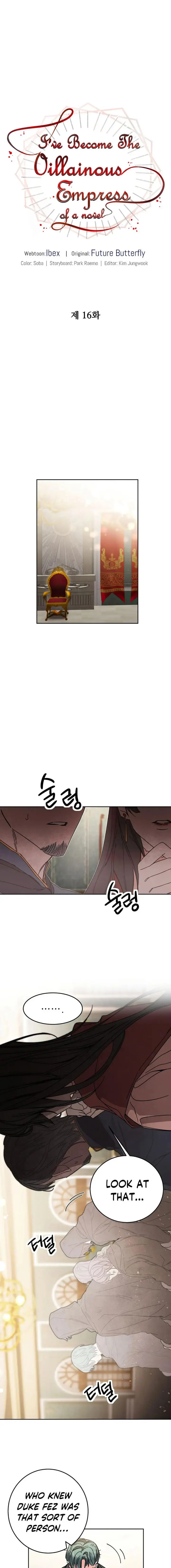 Ive Become The Villainous Empress Of A Novel Chapter 16 - Page 6