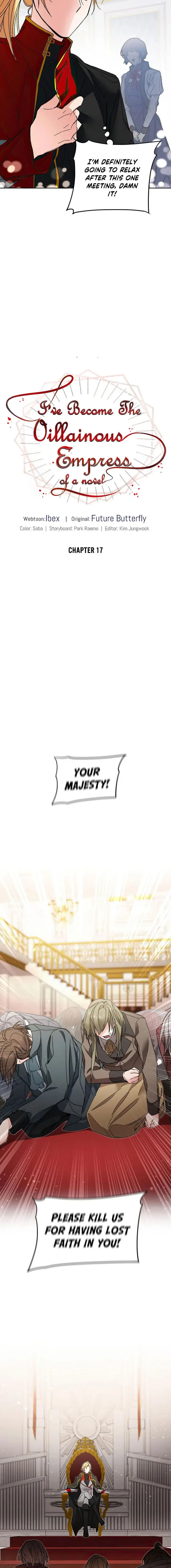 Ive Become The Villainous Empress Of A Novel Chapter 17 - Page 13