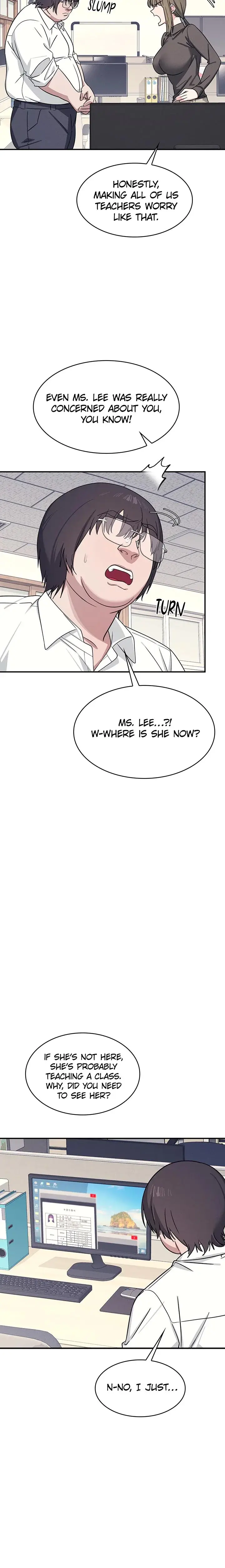 Julie At The Prep Academy Chapter 18 - Page 14