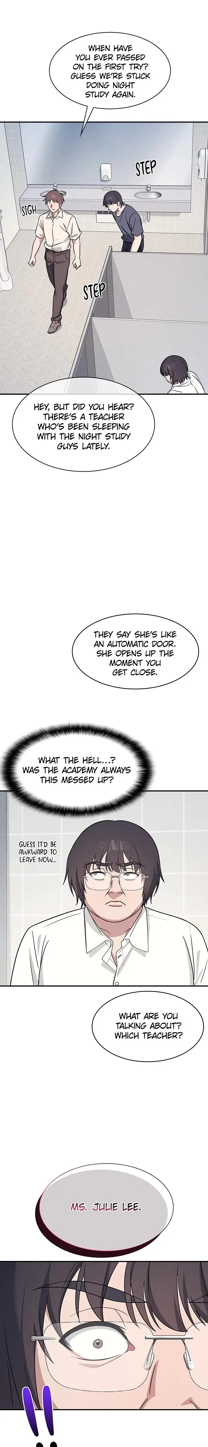 Julie At The Prep Academy Chapter 18 - Page 7