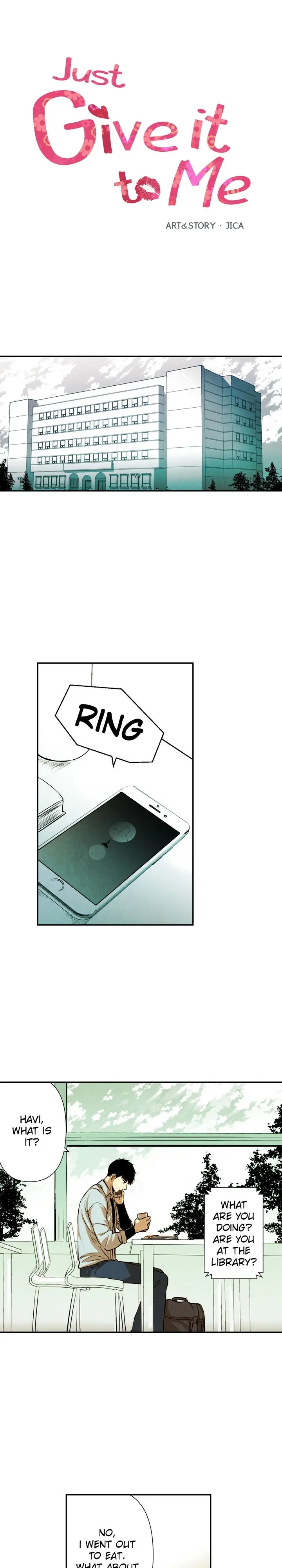 Just Give It To Me Chapter 11 - Page 1
