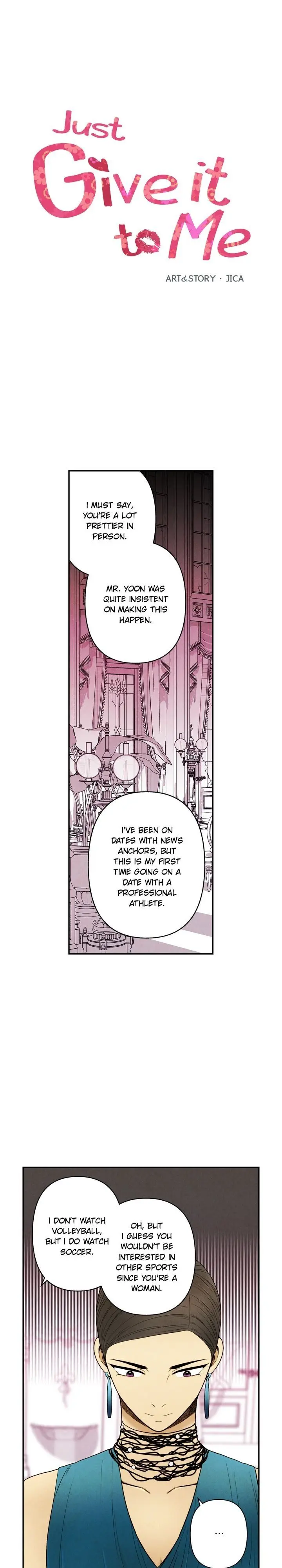Just Give It To Me Chapter 112 - Page 1