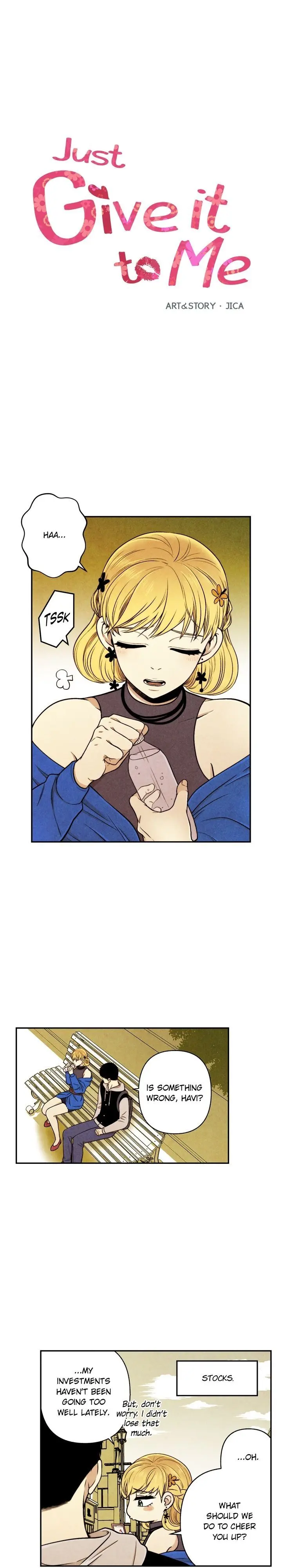 Just Give It To Me Chapter 133 - Page 1