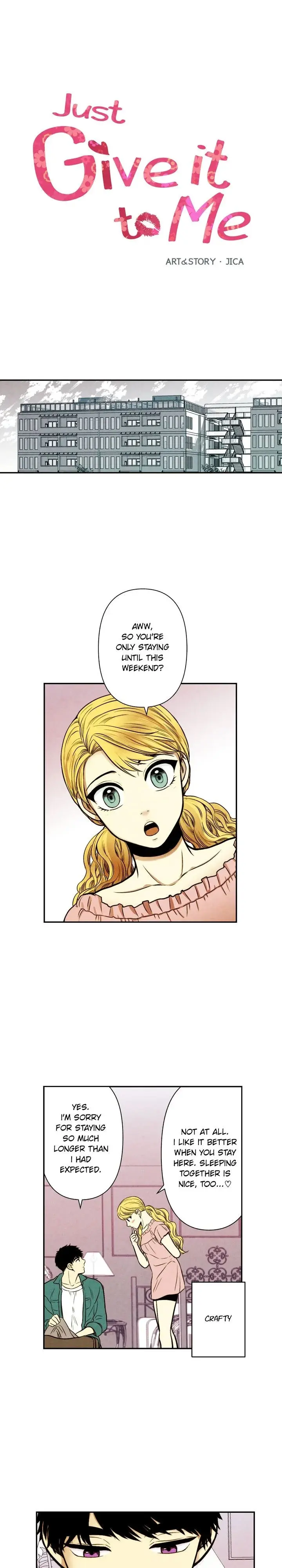 Just Give It To Me Chapter 32 - Page 1