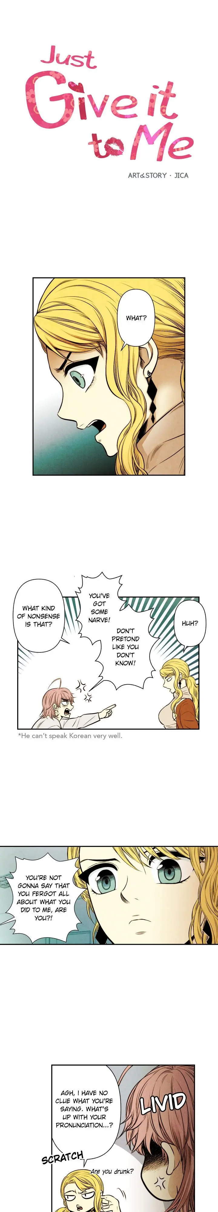 Just Give It To Me Chapter 35 - Page 1