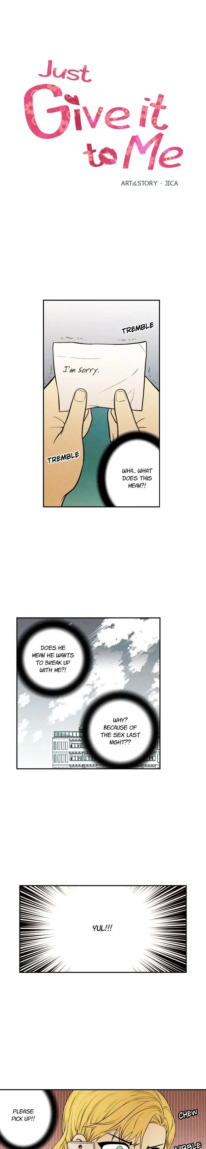 Just Give It To Me Chapter 60 - Page 1