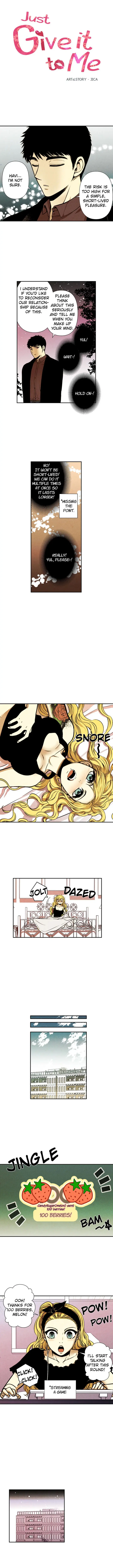 Just Give It To Me Chapter 7 - Page 1