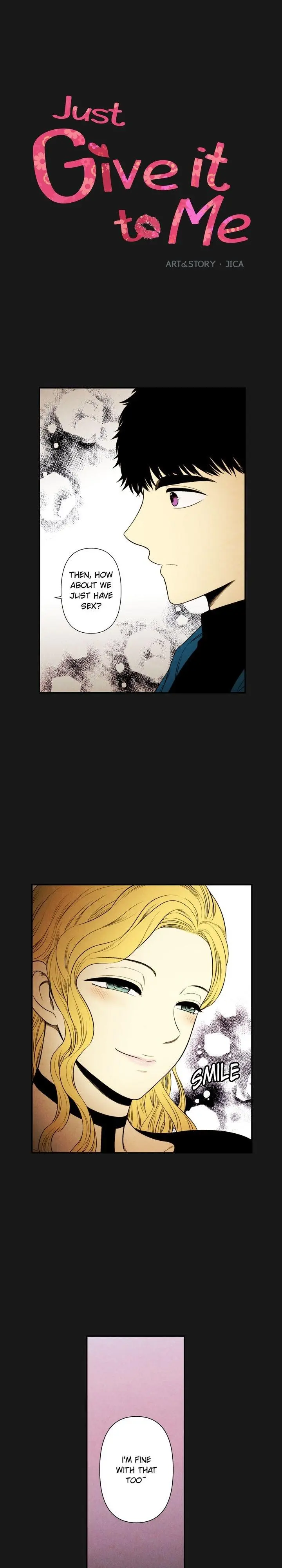 Just Give It To Me Chapter 70 - Page 1
