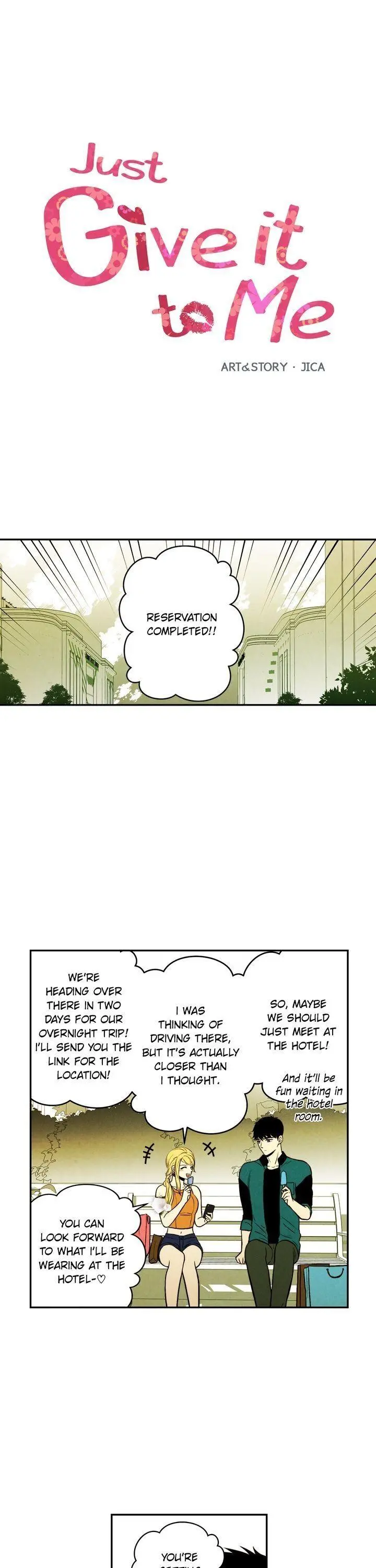 Just Give It To Me Chapter 81 - Page 1
