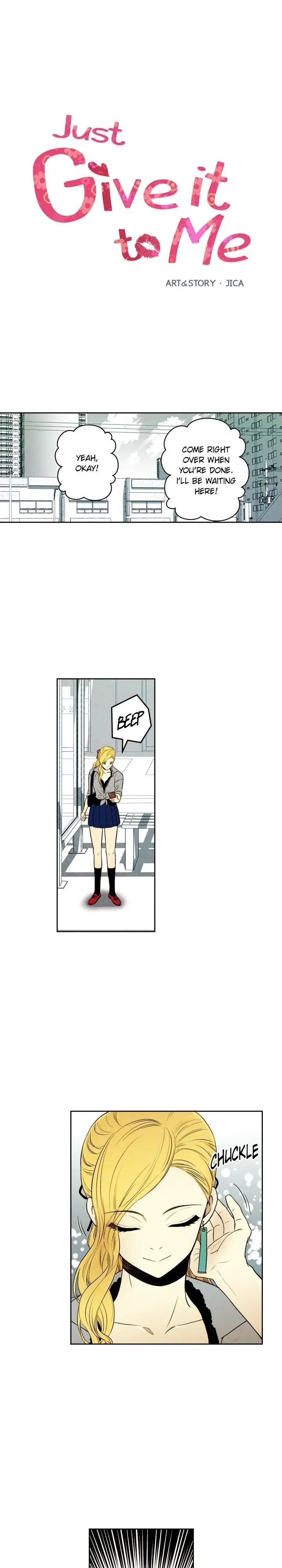 Just Give It To Me Chapter 86 - Page 1