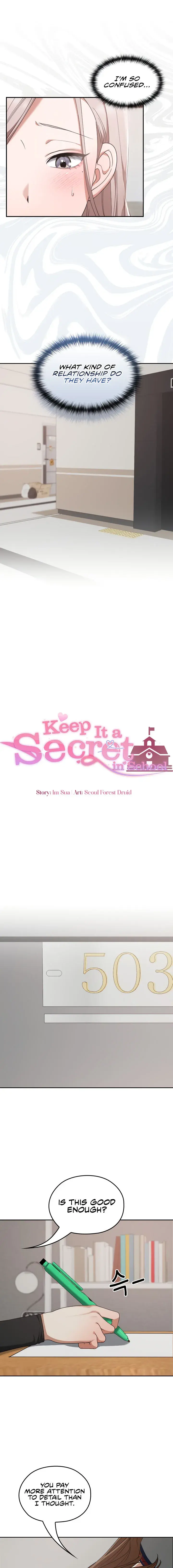 Keep It A Secret In School Chapter 21 - Page 7