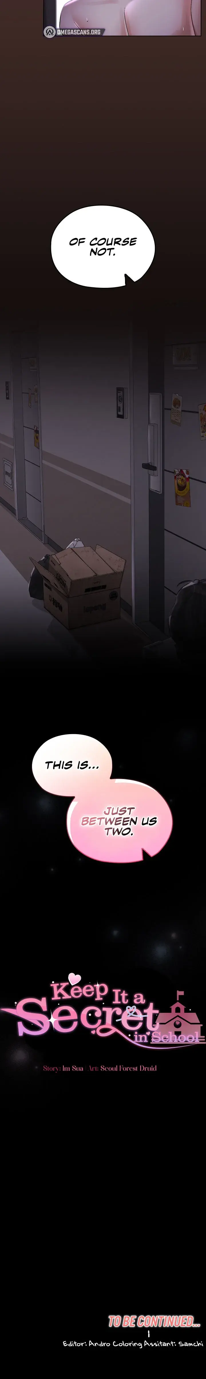 Keep It A Secret In School Chapter 41 - Page 18