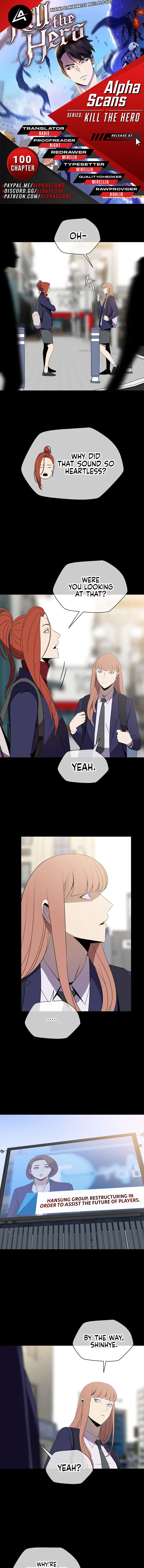 Kill The Hero Manhwa Chapter 100 - Page 1