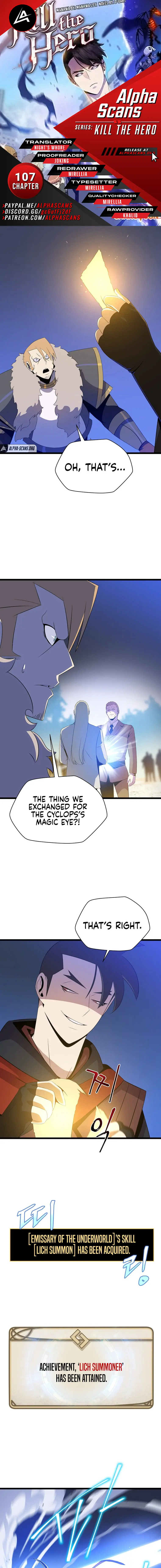 Kill The Hero Manhwa Chapter 107 - Page 1