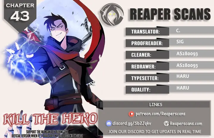 Kill The Hero Manhwa Chapter 43 - Page 1