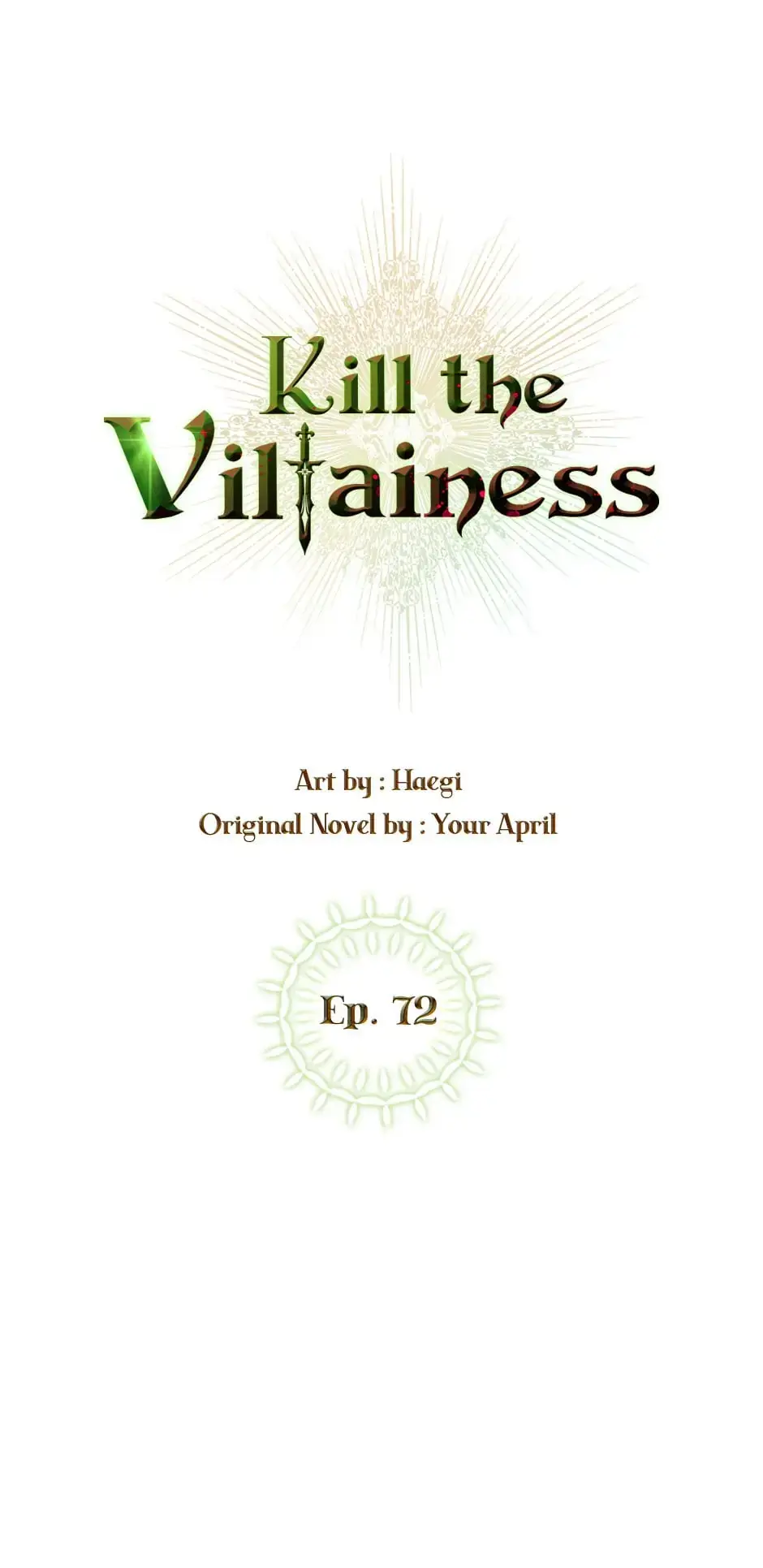 Kill The Villainess Chapter 72 - Page 1