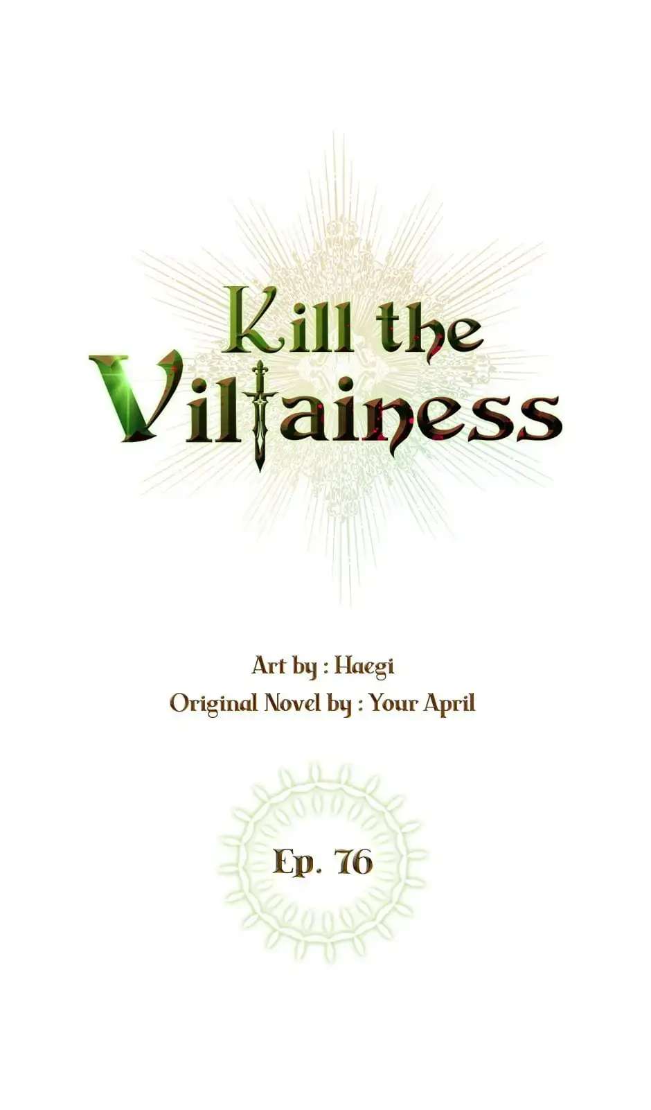 Kill The Villainess Chapter 76 - Page 1