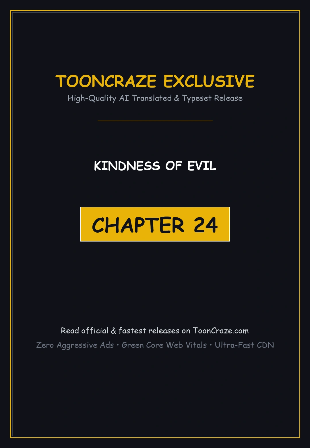 Kindness Of Evil Chapter 24 - Page 1